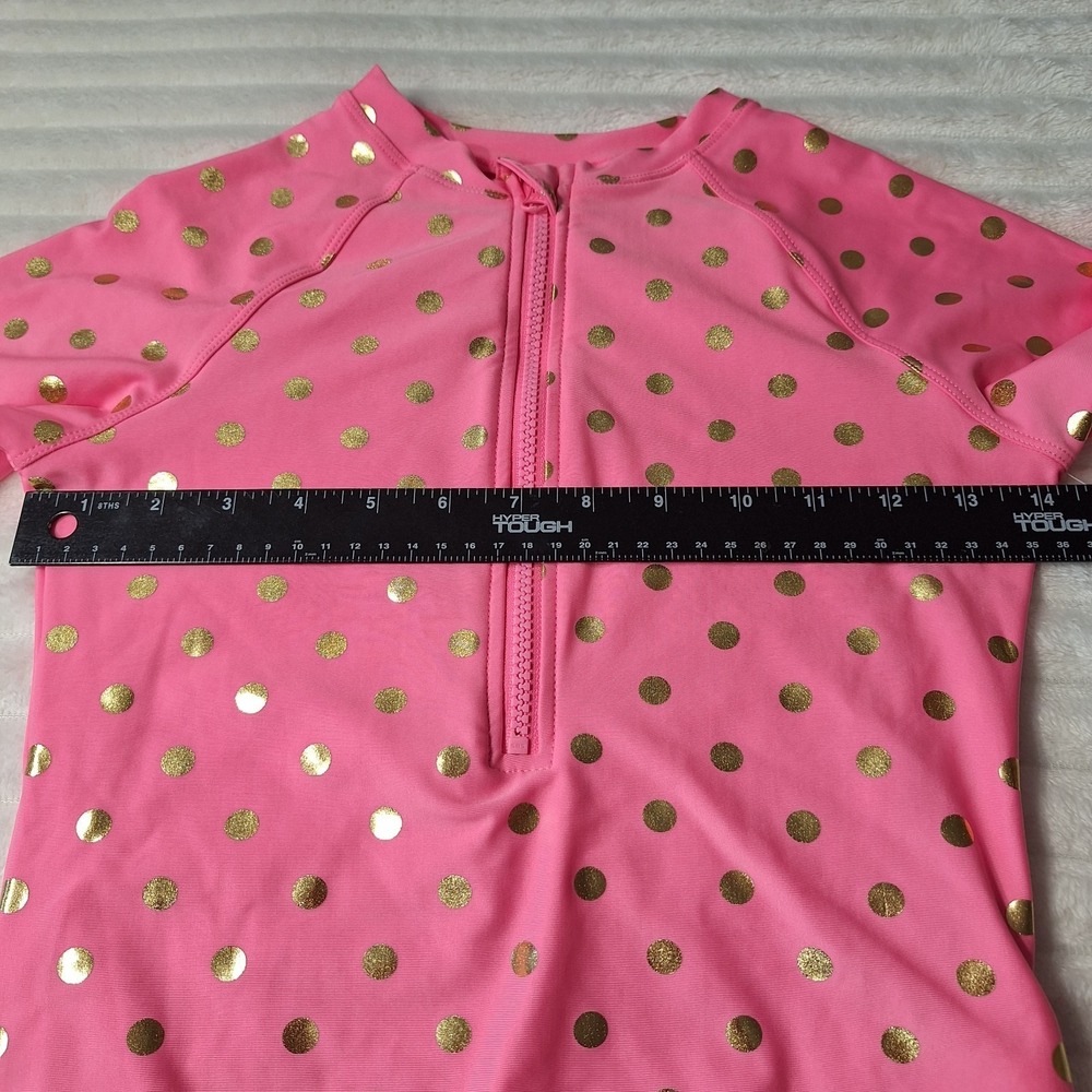 3 PC LOT One Pc Long Sleeve Rashguard Swimsuits Girls L (10-12) Multi UPF 50+ - Picture 6 of 9
